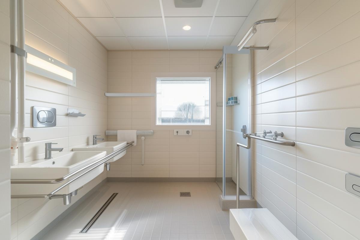 Aides locales pour l'aménagement de salle de bain pour personnes âgées